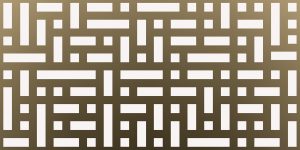 Lézervágott lemez geometrikus minta 06