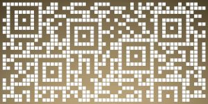 Lézervágott lemez geometrikus minta 14