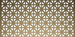 Lézervágott lemez geometrikus minta 17