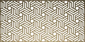 Lézervágott lemez geometrikus minta 18