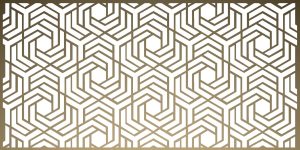 Lézervágott lemez geometrikus minta 19