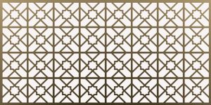 Lézervágott lemez geometrikus minta 21