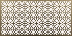 Lézervágott lemez geometrikus minta 25
