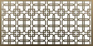 Lézervágott lemez geometrikus minta 32