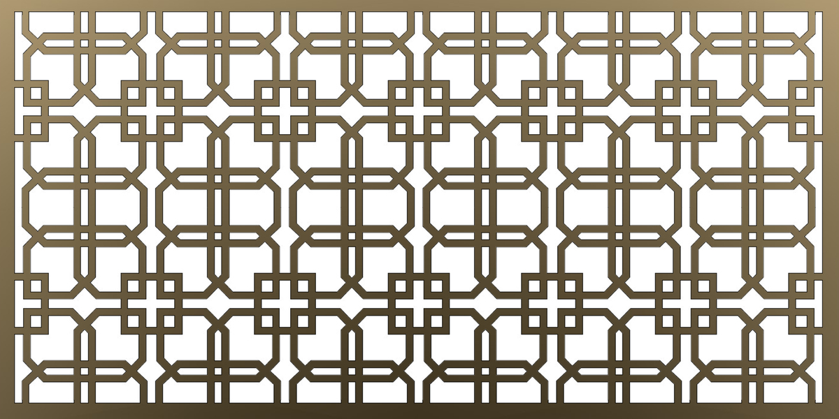 Lézervágott lemez geometrikus minta 32