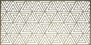 Lézervágott lemez geometrikus minta 34