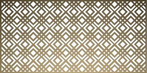 Lézervágott lemez geometrikus minta 39