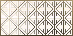 Lézervágott lemez geometrikus minta 42
