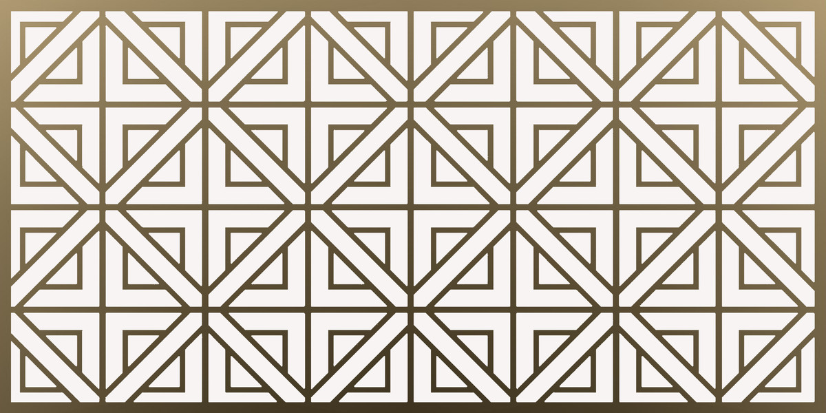 Lézervágott lemez geometrikus minta 42