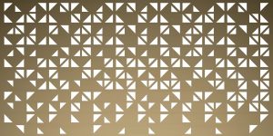 Lézervágott lemez geometrikus minta 43