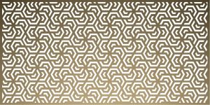 Lézervágott lemez geometrikus minta 46