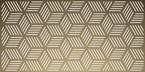Lézervágott lemez geometrikus minta 48