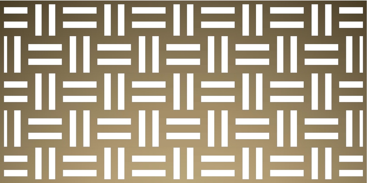 Lézervágott lemez geometrikus minta 50
