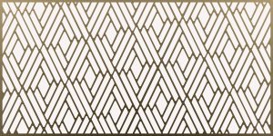 Lézervágott lemez geometrikus minta 52