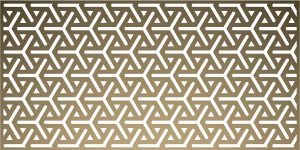 Lézervágott lemez geometrikus minta 54