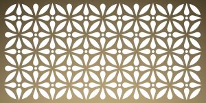 Lézervágott lemez geometrikus minta 56